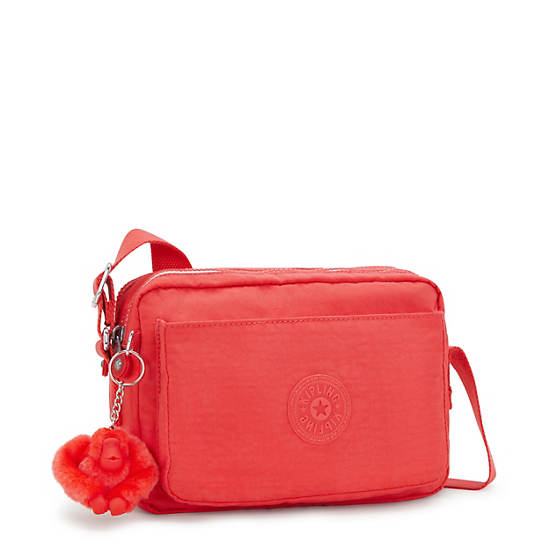 Kipling Abanu Medium Crossbody Bags Red | K-5783496