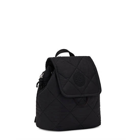 Kipling Adino Small Quilted Backpack Black | K-2803475