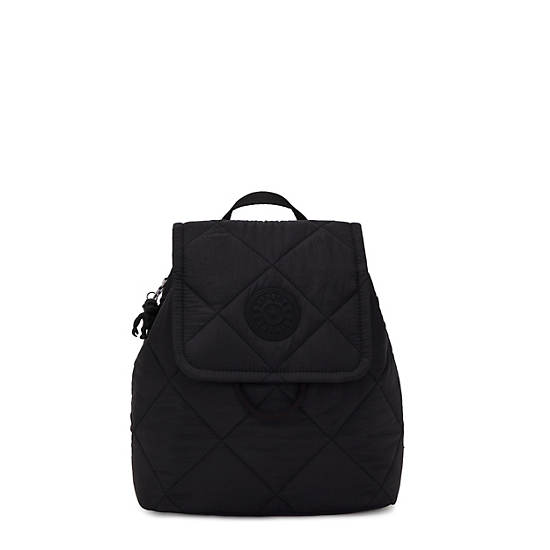 Kipling Adino Small Quilted Backpack Black | K-2803475