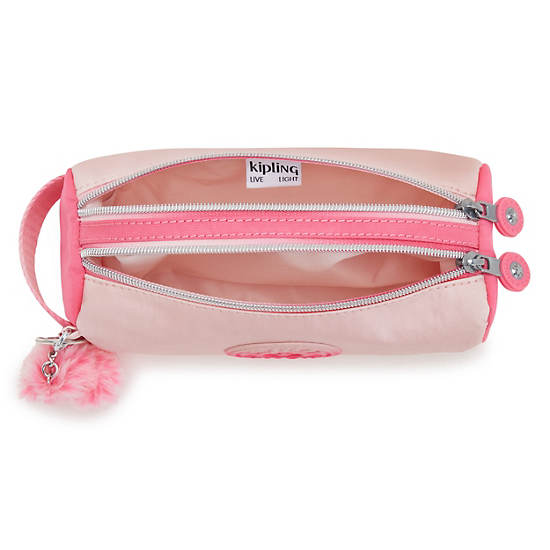 Kipling Allie Metallic Cases Pink | K-1069243