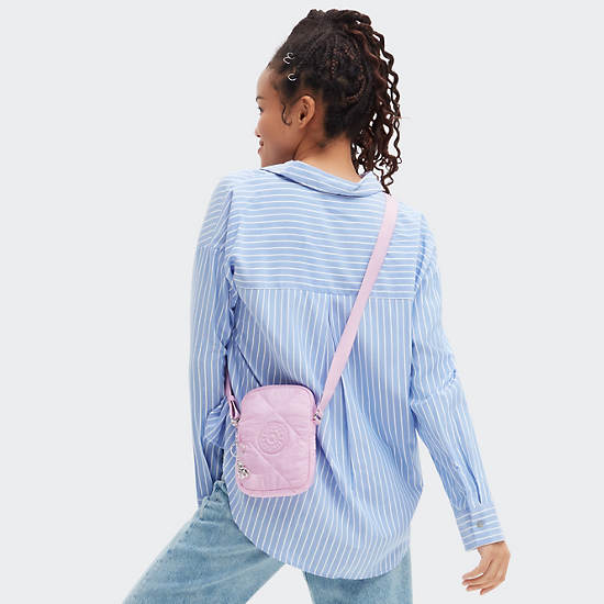 Kipling Annet Quilted Crossbody Bags Pink | K-0841695