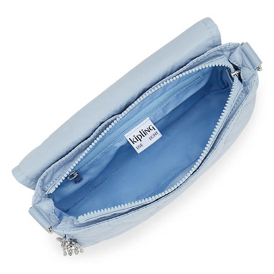 Kipling Aras Quilted Shoulder Bags Blue | K-6803254