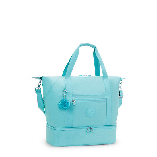 Kipling Art M Weekender Tote Bags Light Turquoise | K-9152064