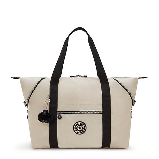 Kipling Art Medium Tote Bags Beige | K-3927605