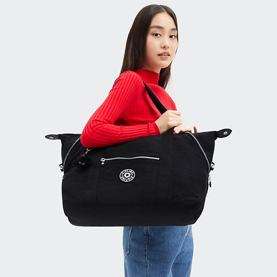 Kipling Art Medium Tote Bags Black | K-4769380