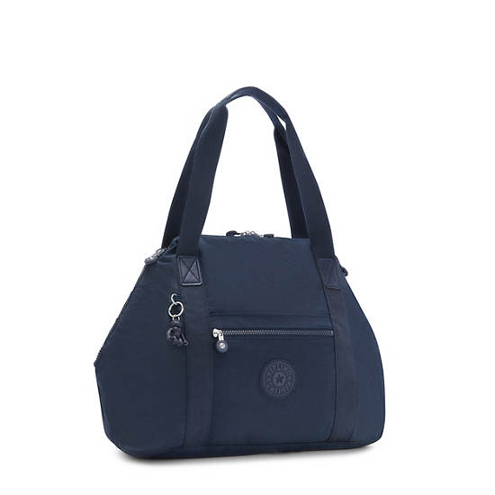 Kipling Art Medium Tote Bags Blue | K-0687415