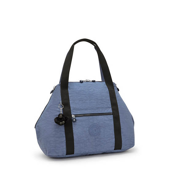 Kipling Art Medium Tote Bags Blue | K-7305826