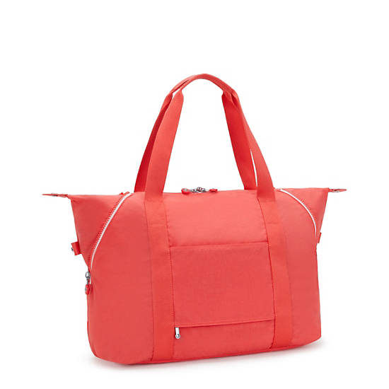 Kipling Art Medium Tote Bags Red | K-4860715