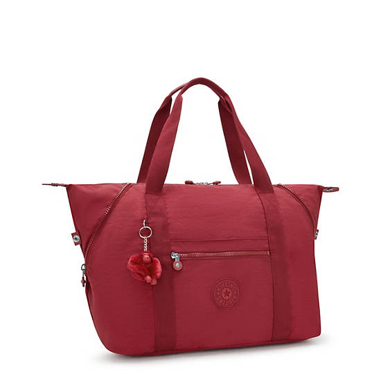 Kipling Art Medium Tote Bags Red | K-6459371