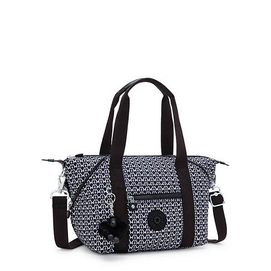 Kipling Art Mini Printed Shoulder Bags Dark Grey | K-5284609