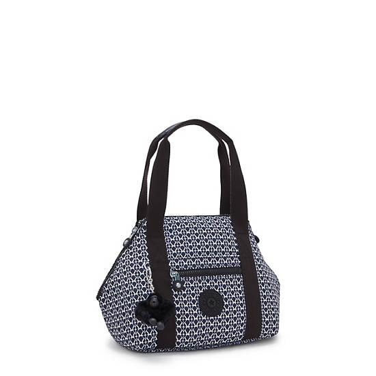 Kipling Art Mini Printed Shoulder Bags Dark Grey | K-5284609