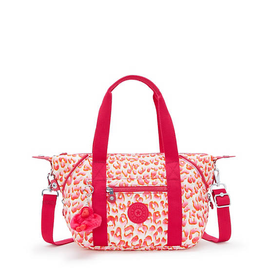 Kipling Art Mini Printed Shoulder Bags Pink | K-4312097