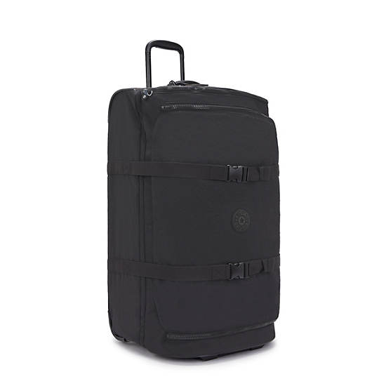 Kipling Aviana Large Rolling Duffle Bags Black | K-0378649