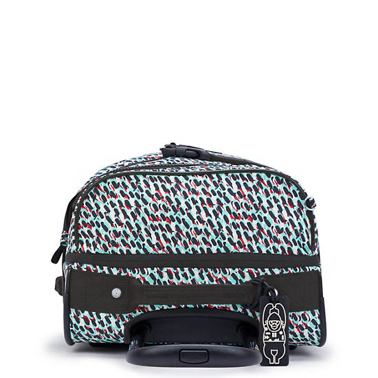 Kipling Aviana Small Printed Rolling Carry-On Duffle Bags Multicolor | K-9130458