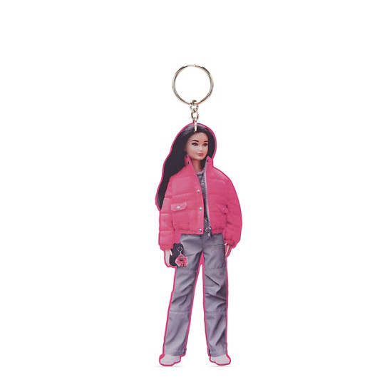 Kipling Barbie Keychains Pink | K-3470895