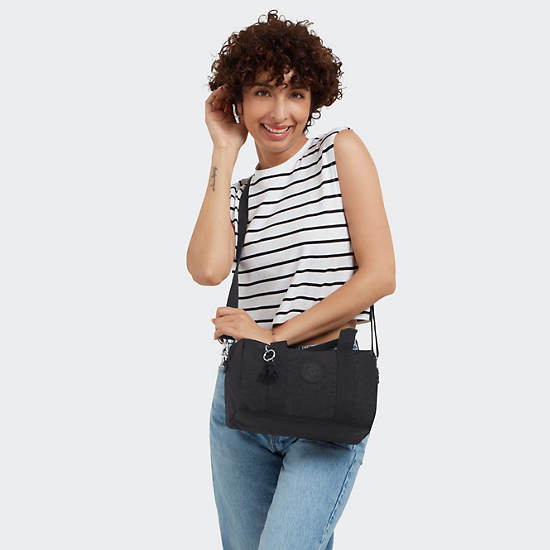 Kipling Bina Medium Shoulder Bags Black | K-0895346