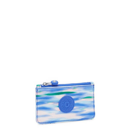 Kipling Camilo Printed Zip Wallet Blue | K-2716894