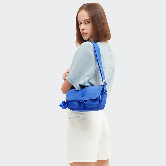 Kipling Chilly Up Crossbody Bags Blue | K-8201796