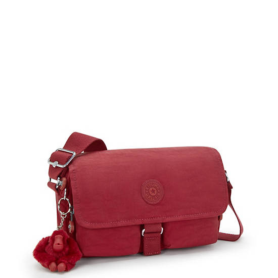 Kipling Chilly Up Crossbody Bags Red | K-1693784