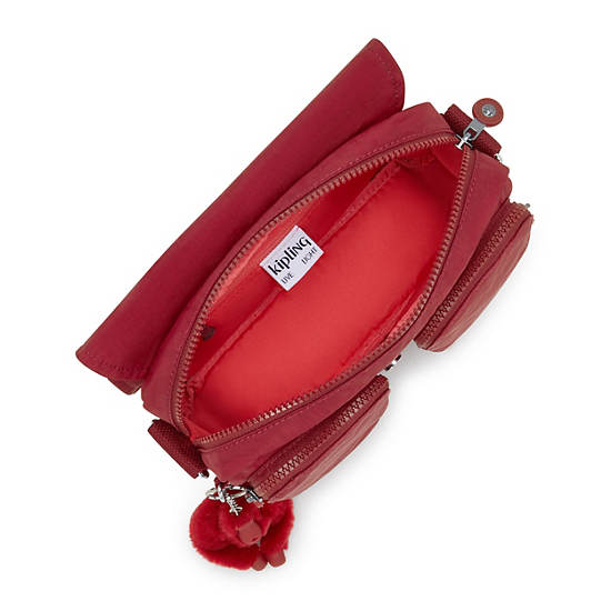 Kipling Chilly Up Crossbody Bags Red | K-1693784