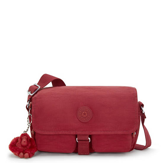 Kipling Chilly Up Crossbody Bags Red | K-1693784