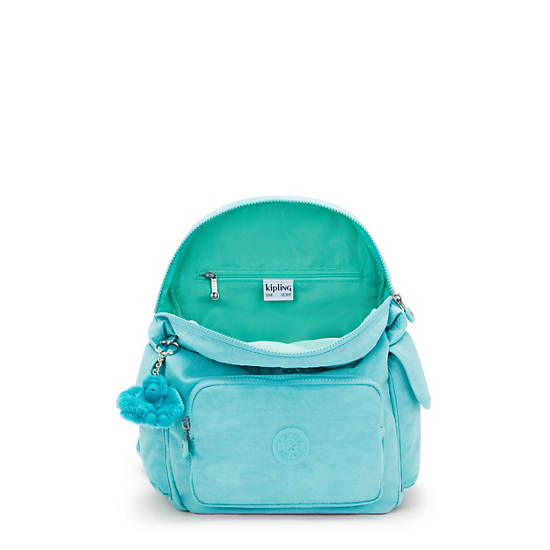 Kipling City Pack Small Backpack Light Turquoise | K-8312476