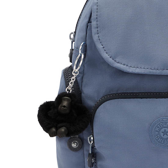 Kipling City Zip Mini Backpack Blue | K-0296845