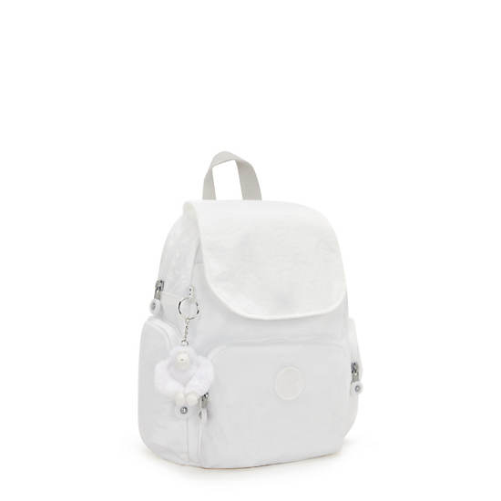 Kipling City Zip Mini Backpack White | K-9263018