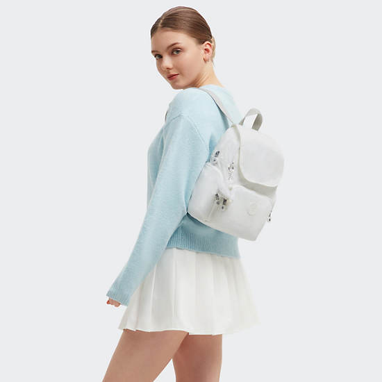 Kipling City Zip Mini Backpack White | K-9263018