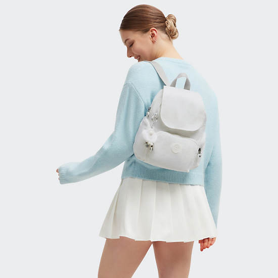 Kipling City Zip Mini Backpack White | K-9263018