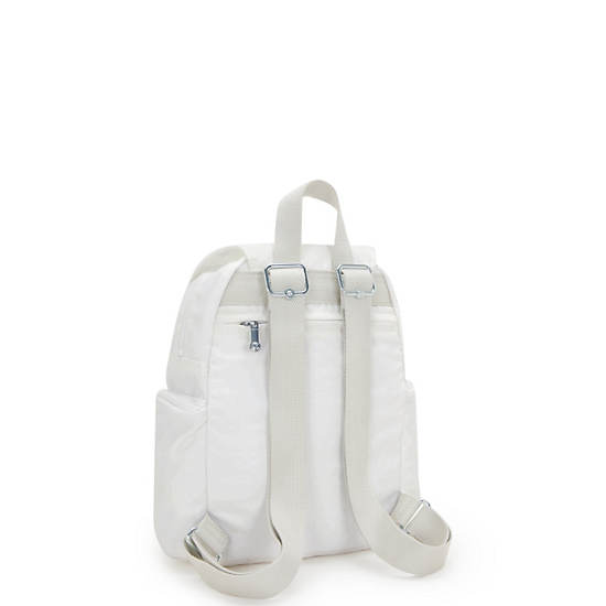 Kipling City Zip Mini Backpack White | K-9263018