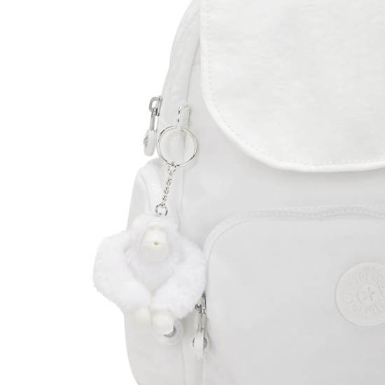 Kipling City Zip Mini Backpack White | K-9263018