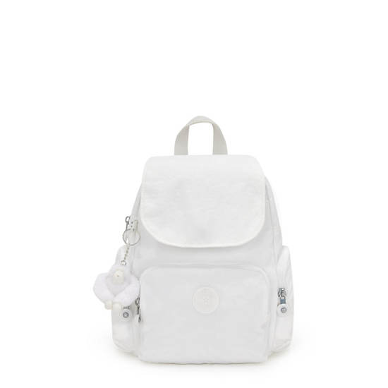 Kipling City Zip Mini Backpack White | K-9263018