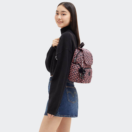 Kipling City Zip Mini Printed Backpack Multicolor | K-3810467