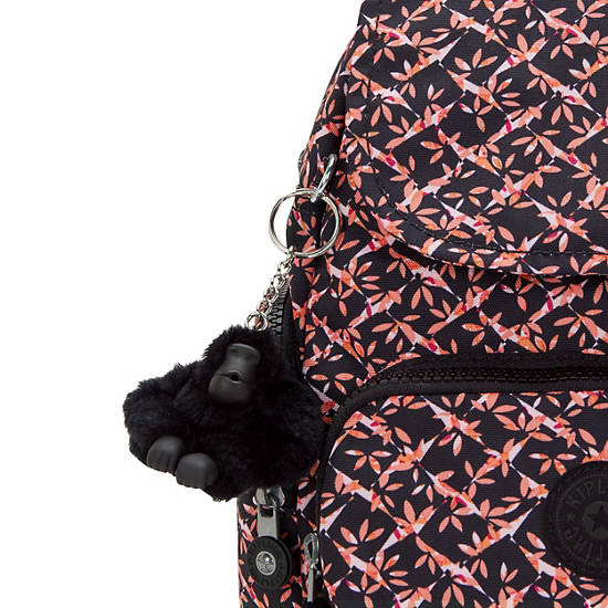 Kipling City Zip Mini Printed Backpack Multicolor | K-3810467