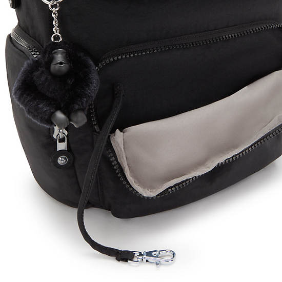 Kipling City Zip Small Backpack Black | K-8257390