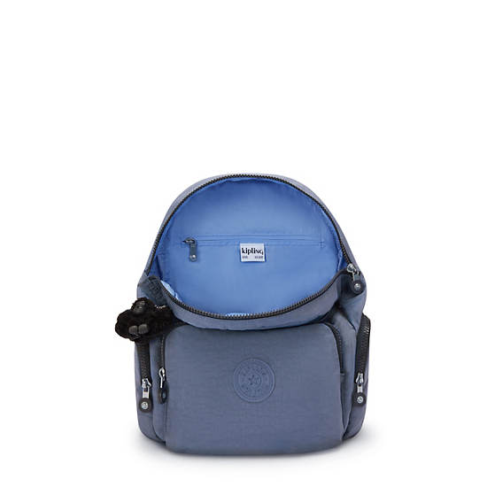 Kipling City Zip Small Backpack Blue | K-1928374