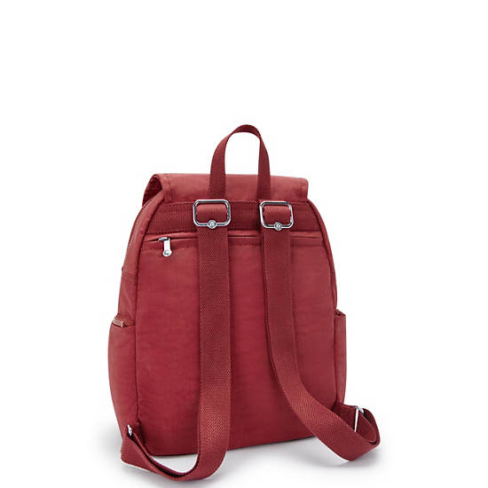 Kipling City Zip Small Backpack Red | K-6850713