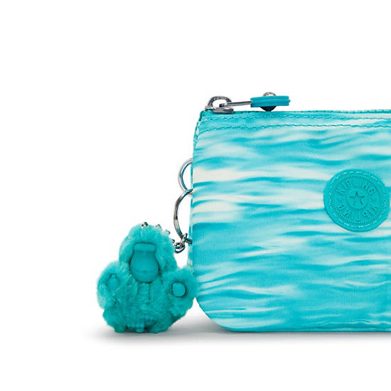 Kipling Creativity Small Printed Pouches Light Turquoise | K-7043862