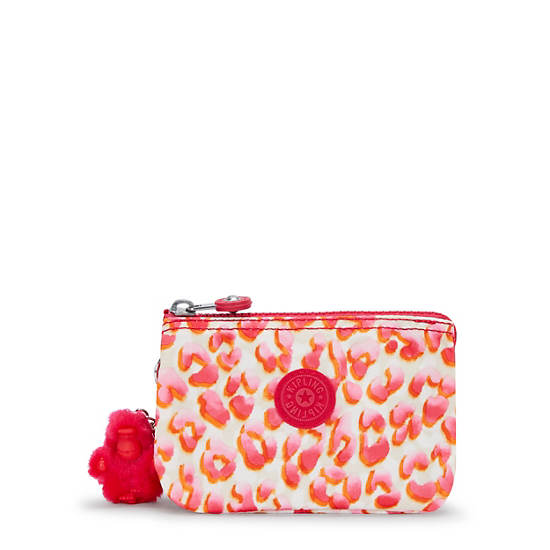 Kipling Creativity Small Printed Pouches Pink | K-8769501