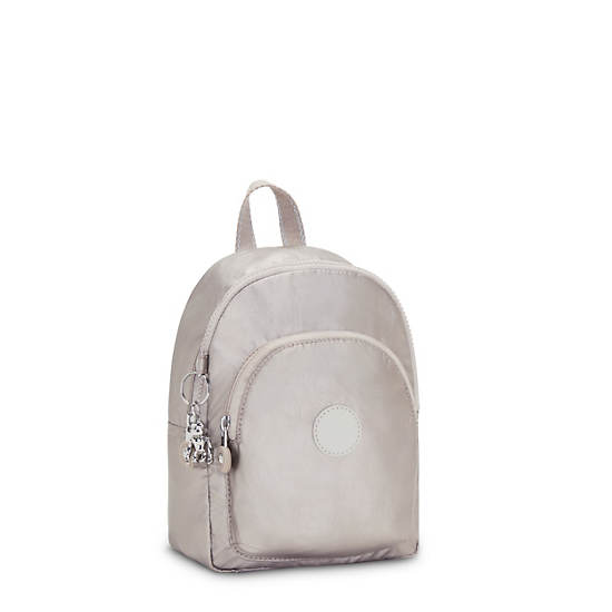 Kipling Curtis Compact Metallic Convertible Backpack Metal | K-2138564