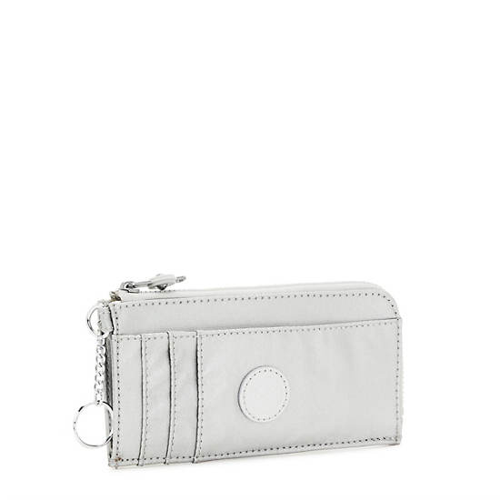 Kipling Dafni Metallic Wallet Grey | K-6087134