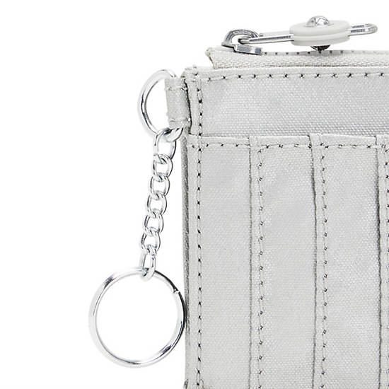 Kipling Dafni Metallic Wallet Grey | K-6087134