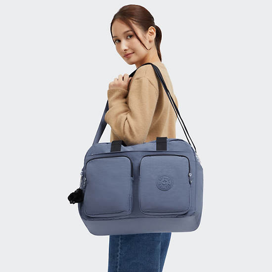 Kipling Defea Extra Large Tote Bags Blue | K-1892306