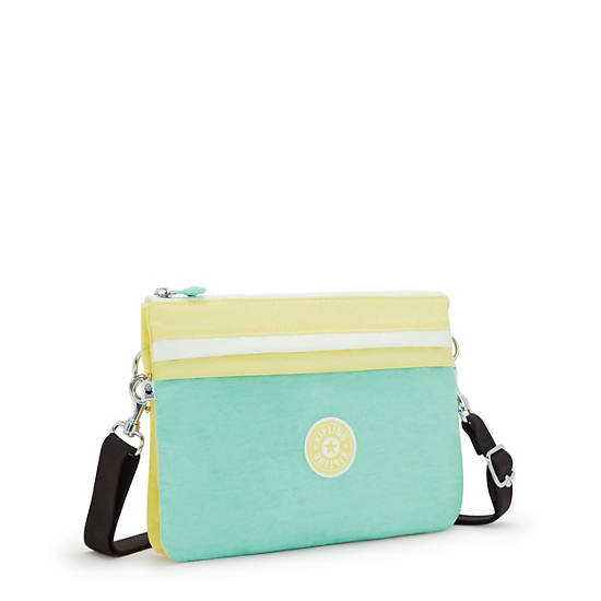 Kipling Easy Riri Large Crossbody Bags Turquoise | K-8530947