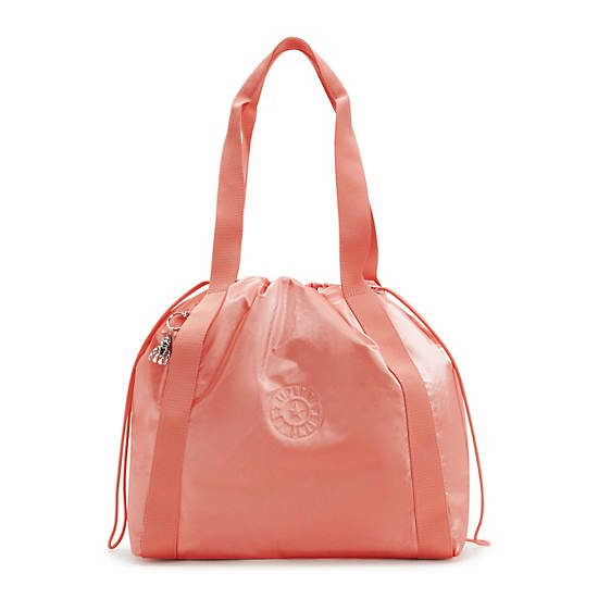 Kipling Elmar Metallic Purses Coral | K-5903617