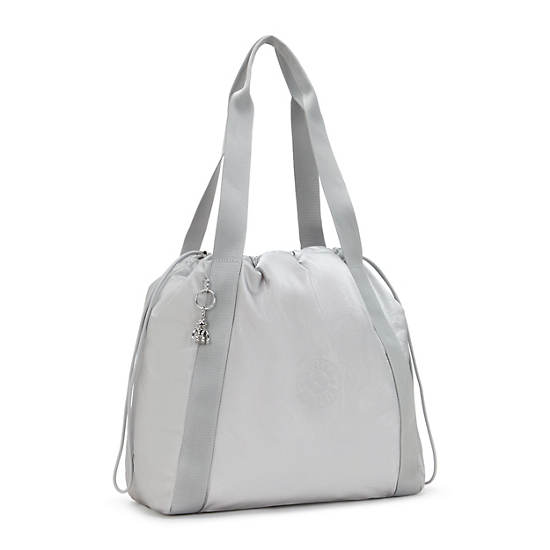 Kipling Elmar Metallic Purses Silver | K-7864205