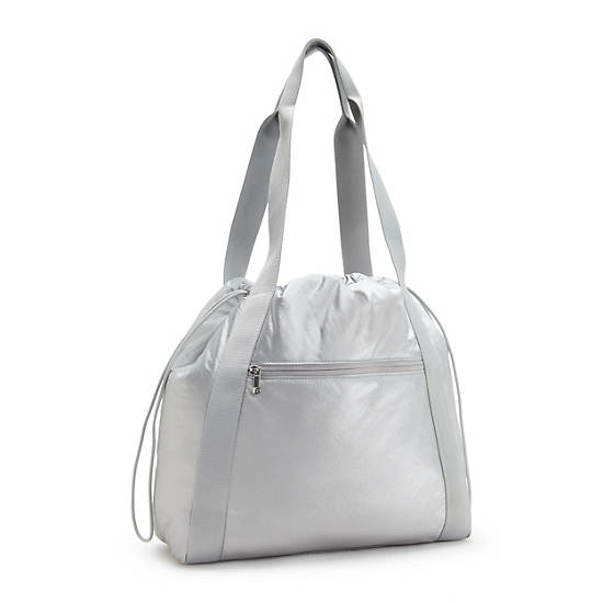 Kipling Elmar Metallic Purses Silver | K-7864205