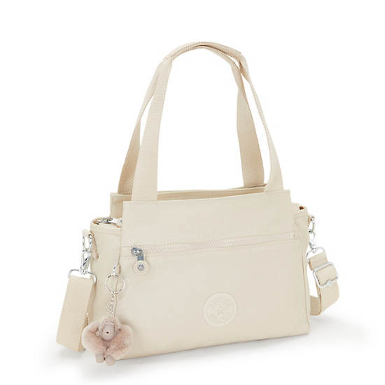 Kipling Elysia Metallic Purses Beige | K-7498316