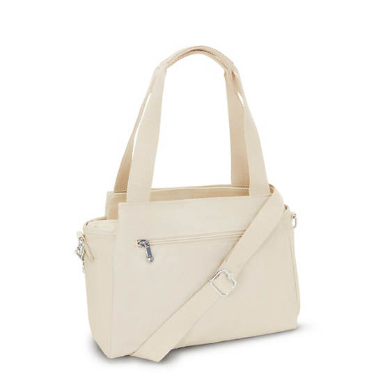 Kipling Elysia Metallic Shoulder Bags Beige | K-2138467